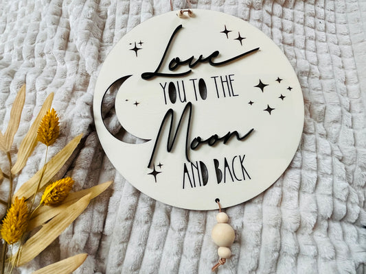 Schild Moon and Back