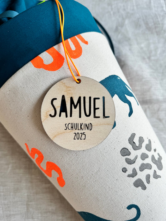 Anhänger für die Schultüten ø 7 cm