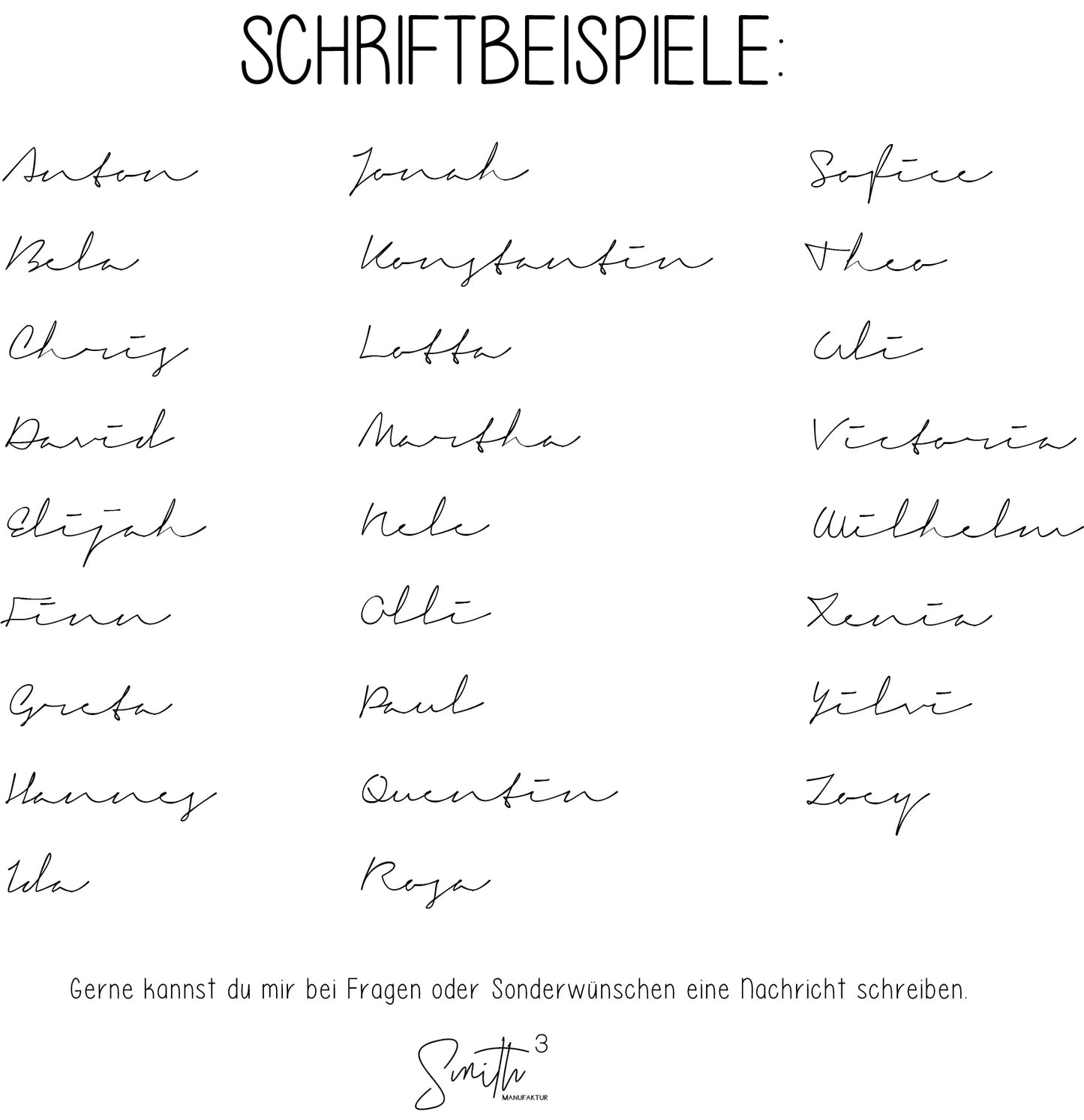 Anhänger mit Namen *ausgestanzt*